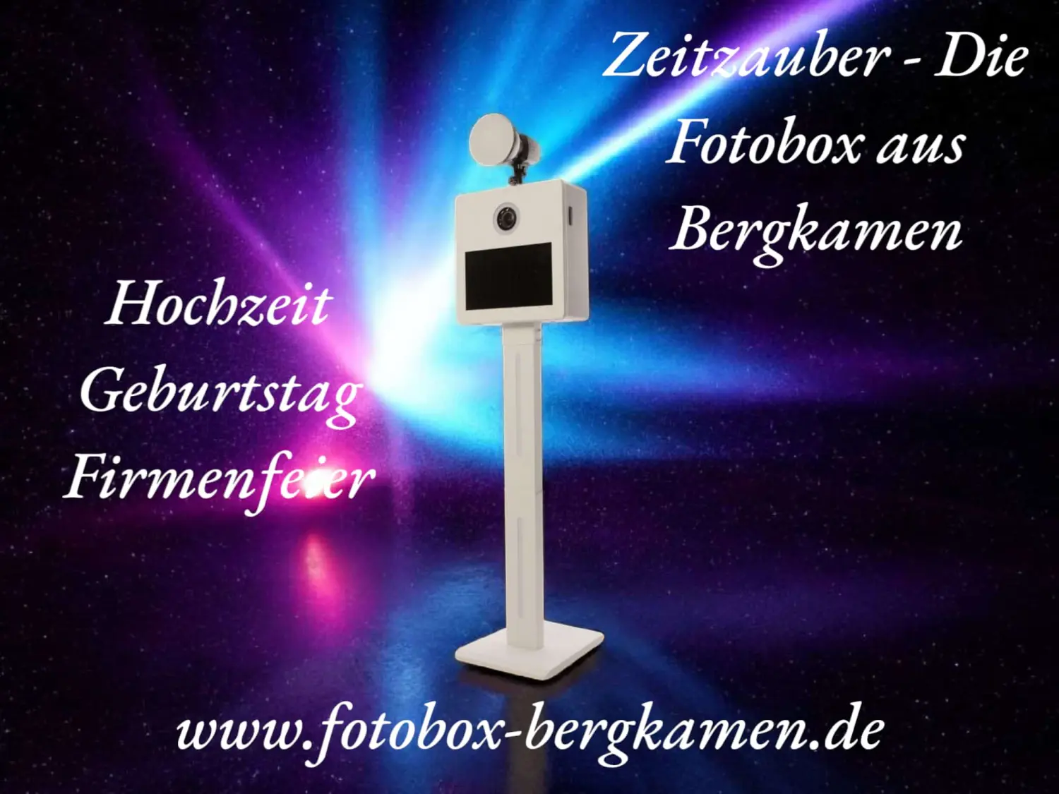 LED Fotobox  von Zeitzauber Fotobox Bergkamen 